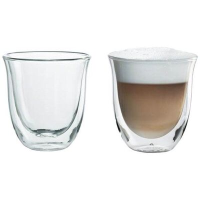 DeLonghi - 5513214601 - Průhledný - 190 ml - Coffee glass set DeLonghi - 5513214601 - Průhledný - 190 ml - Coffee glass set