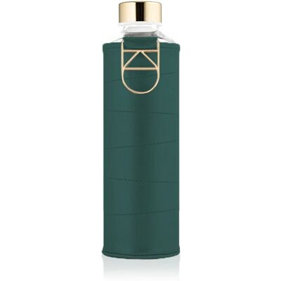 EQUA Skleněná lahev s obalem z umělé kůže Forest Green 750 ml EQUA Skleněná lahev s obalem z umělé kůže Forest Green 750 ml