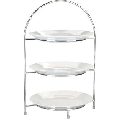 Servírovací stojan 3-patrový APS 44 cm, bez talířů Servírovací stojan 3-patrový APS 44 cm, bez talířů