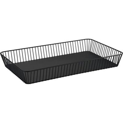 Košík kovový APS Urban 53x32,5 cm GN 1/1, černý Košík kovový APS Urban 53x32,5 cm GN 1/1, černý