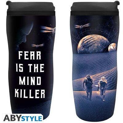 Abysse DUNE - Fear is the mind-killer - cestovní hrnek Abysse DUNE - Fear is the mind-killer - cestovní hrnek
