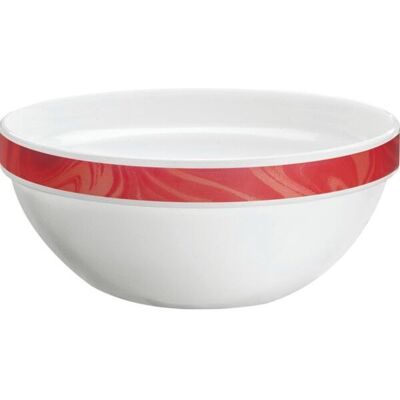 Bormioli Rocco Miska Careware 1,06 l, červená, 6 ks Bormioli Rocco Miska Careware 1,06 l, červená, 6 ks
