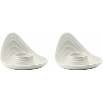 Guzzini - Tierra - Recyklovaný plast - Beige - Egg cups Guzzini - Tierra - Recyklovaný plast - Beige - Egg cups