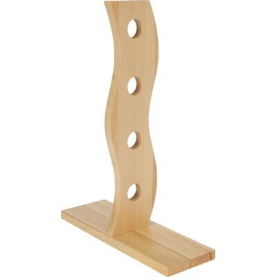 Koopman Wave stojan na víno 4 láhve Koopman Wave stojan na víno 4 láhve