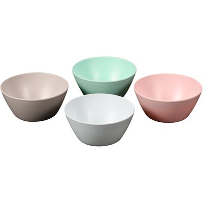 Kesper Sada misek na ovoce a saláty 4 ks, melamin, průměr 15 cm, výška 7 cm Kesper Sada misek na ovoce a saláty 4 ks, melamin, průměr 15 cm, výška 7 cm