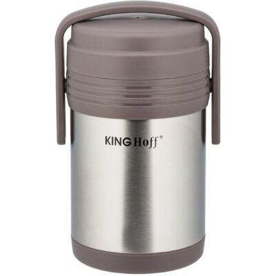 KINGHOFF Termoska "Dinner Thermos" 1,5 l + 3 nádoby Kh-4075 KINGHOFF Termoska "Dinner Thermos" 1,5 l + 3 nádoby Kh-4075