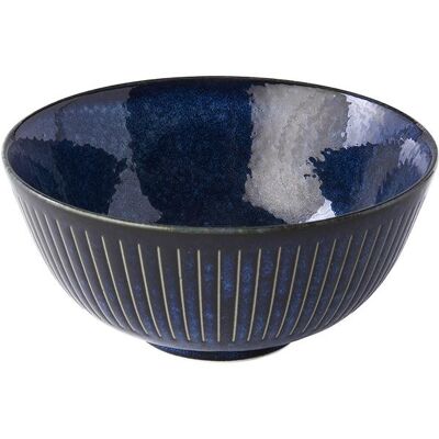 Made In Japan Miska 1 ks 16 cm Ridged Indigo Made In Japan Miska 1 ks 16 cm Ridged Indigo