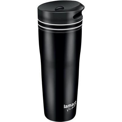 Lamart termohrnek 360ml černo/bílá MANQ LT4049 Lamart termohrnek 360ml černo/bílá MANQ LT4049