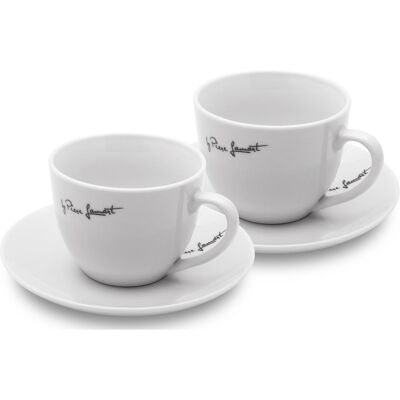 Lamart LT9207 KAFFE Šálek s podšálkem 300 ml 2 ks Lamart LT9207 KAFFE Šálek s podšálkem 300 ml 2 ks