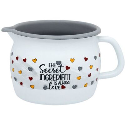 Metalac LOVE Hrnek s výlevkou 12 cm 1,3 l Metalac LOVE Hrnek s výlevkou 12 cm 1,3 l
