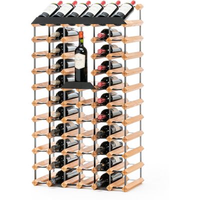 Metrie Raxi Classix 6058R Stojan na 58 lahví z oceli a masivního dřeva Metrie Raxi Classix 6058R Stojan na 58 lahví z oceli a masivního dřeva