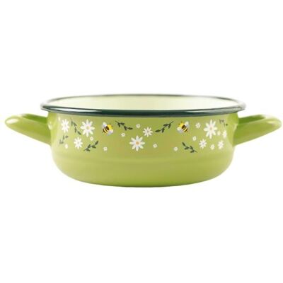Metalac Včelka, smaltovaná mísa s uchy 20 cm, 2 l Metalac Včelka, smaltovaná mísa s uchy 20 cm, 2 l