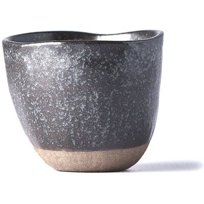 Made In Japan Hrnek bez ucha s nepravidelným okrajem Tea Cup hnědý 180 ml Made In Japan Hrnek bez ucha s nepravidelným okrajem Tea Cup hnědý 180 ml
