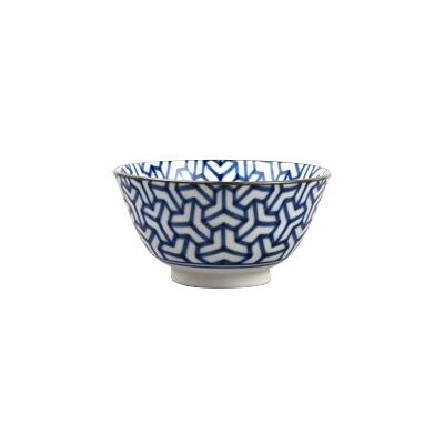 Made In Japan Miska Herringbone Indigo Ikat 13 cm 300 ml Made In Japan Miska Herringbone Indigo Ikat 13 cm 300 ml