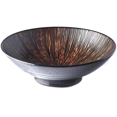 Made In Japan Ramen mísa Bronze Converging 24 cm 900 ml Made In Japan Ramen mísa Bronze Converging 24 cm 900 ml