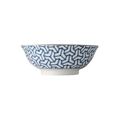 Made In Japan Velká mísa Herringbone Indigo Ikat 20 cm 800 ml Made In Japan Velká mísa Herringbone Indigo Ikat 20 cm 800 ml