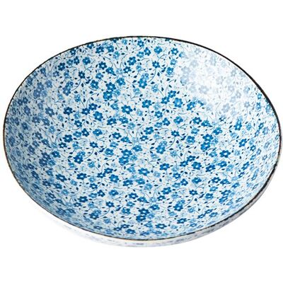 Made In Japan Mělká mísa Blue Daisy 21 cm 500 ml Made In Japan Mělká mísa Blue Daisy 21 cm 500 ml