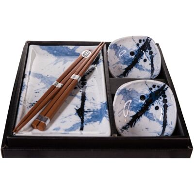 Made In Japan Sushi set Blue & White 6 ks Made In Japan Sushi set Blue & White 6 ks