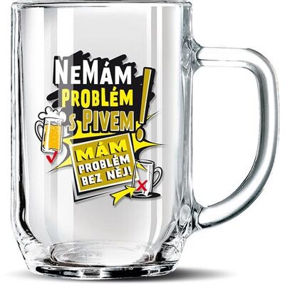 Nekupto Dárkový půllitr Nemám problém s pivem! Nekupto Dárkový půllitr Nemám problém s pivem!