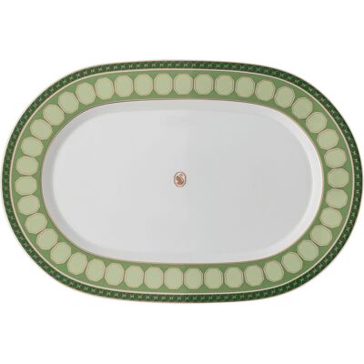 Talíř břečťan Swarovski x Rosenthal - Porcelán 40cm - Elegantní Talíř břečťan Swarovski x Rosenthal - Porcelán 40cm - Elegantní