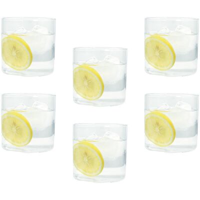 Tognana Sklenice borosilikátové sklo 6 ks set transparentní 330 ml LYRA Tognana Sklenice borosilikátové sklo 6 ks set transparentní 330 ml LYRA
