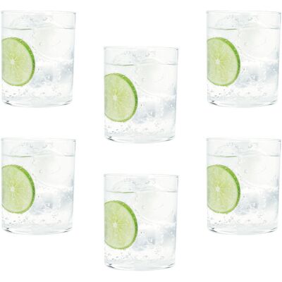 Tognana Sklenice borosilikátové sklo 6 ks set transparentní 420 ml LYRA Tognana Sklenice borosilikátové sklo 6 ks set transparentní 420 ml LYRA
