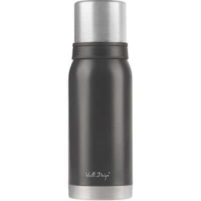 Vialli Design Termoska se dvěma hrnky Fuori 27626, grafitová, 1 l Vialli Design Termoska se dvěma hrnky Fuori 27626, grafitová, 1 l