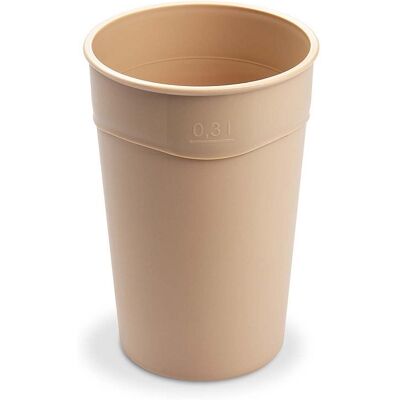 Wimex Plastový kelímek 0,3 l, průměr 80 mm, znovupoužitelný, krémový - 10 ks Wimex Plastový kelímek 0,3 l, průměr 80 mm, znovupoužitelný, krémový - 10 ks