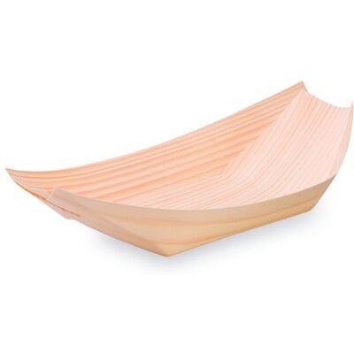 Wimex Dřevěná fingerfood miska lodička 18 × 10,5 cm - 100 ks Wimex Dřevěná fingerfood miska lodička 18 × 10,5 cm - 100 ks