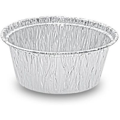 Wimex Hliníková miska 110 ml, průměr 80 × 36 mm, kulatá - 100 ks Wimex Hliníková miska 110 ml, průměr 80 × 36 mm, kulatá - 100 ks