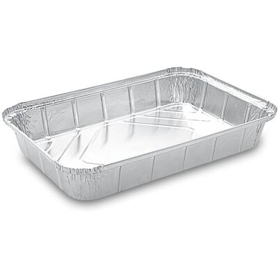Wimex Hliníková miska 2000 ml, 315 × 211 × 51 mm, hranatá - 50 ks Wimex Hliníková miska 2000 ml, 315 × 211 × 51 mm, hranatá - 50 ks