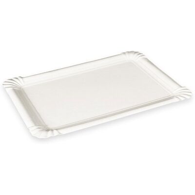 Wimex Papírový tácek 3, 10 × 16 cm, bílý - 250 ks Wimex Papírový tácek 3, 10 × 16 cm, bílý - 250 ks