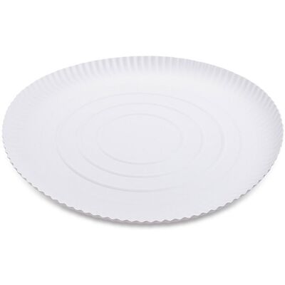 Wimex Papírový talíř průměr 34 cm, hluboký, bílý - 50 ks Wimex Papírový talíř průměr 34 cm, hluboký, bílý - 50 ks