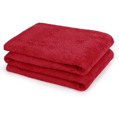 BELLATEX Plážová osuška 330 g 163/014 červená 100 × 150 cm BELLATEX Plážová osuška 330 g 163/014 červená 100 × 150 cm