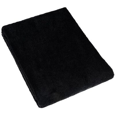 BELLATEX Plážová osuška 330 g 163/048 černá 100 × 150 cm BELLATEX Plážová osuška 330 g 163/048 černá 100 × 150 cm