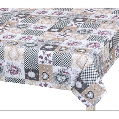 BELLATEX s.r.o. Ubrus DITA 408 70 × 70cm patchwork love BELLATEX s.r.o. Ubrus DITA 408 70 × 70cm patchwork love