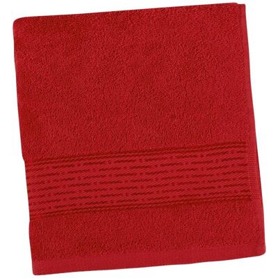 Bellatex Froté kolekce Proužek - Osuška 17/14 - 70 × 140 cm - červená Bellatex Froté kolekce Proužek - Osuška 17/14 - 70 × 140 cm - červená