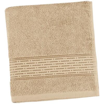 Bellatex Froté kolekce Proužek - Osuška 17/17 - 70 × 140 cm - tm. béžová Bellatex Froté kolekce Proužek - Osuška 17/17 - 70 × 140 cm - tm. béžová