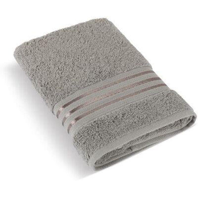 BELLATEX s.r.o. -Froté osuška Linie 500g L/817 tm.šedá 70 × 140 cm BELLATEX s.r.o. -Froté osuška Linie 500g L/817 tm.šedá 70 × 140 cm