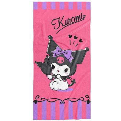Carbotex Osuška Kuromi Roztomilá Rebelka 70 × 140 cm Carbotex Osuška Kuromi Roztomilá Rebelka 70 × 140 cm