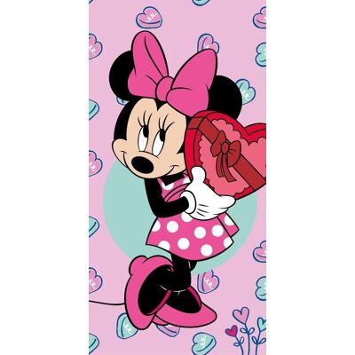 Jerry Fabrics Osuška Minnie pink 70 × 140 cm Jerry Fabrics Osuška Minnie pink 70 × 140 cm
