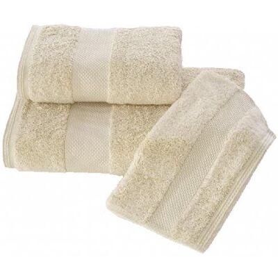 Soft Cotton - DELUXE - Světlebéžová - 50x100 cm - Towel Soft Cotton - DELUXE - Světlebéžová - 50x100 cm - Towel