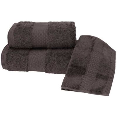 Soft Cotton - Sada ručníku a osušky DELUXE, 2 ks, hnědá Soft Cotton - Sada ručníku a osušky DELUXE, 2 ks, hnědá