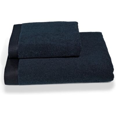 Soft Cotton - Sada ručník a osuška Lord, 2 ks, tmavě modrá Soft Cotton - Sada ručník a osuška Lord, 2 ks, tmavě modrá