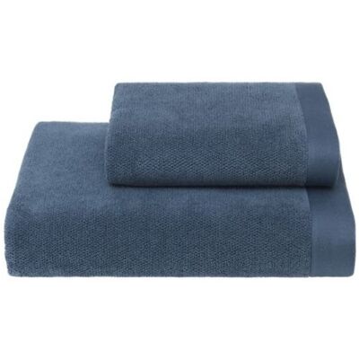 Soft Cotton - Sada ručník a osuška Lord, 2 ks, modrá Soft Cotton - Sada ručník a osuška Lord, 2 ks, modrá