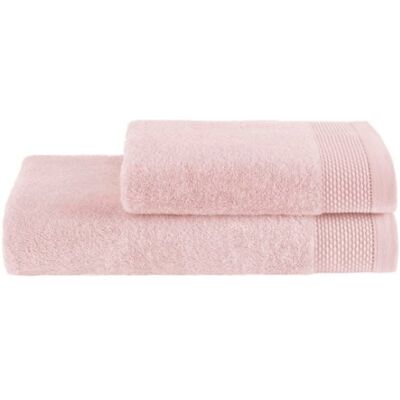 Soft Cotton Bamboo Sada ručník a osuška 2 ks, růžová Soft Cotton Bamboo Sada ručník a osuška 2 ks, růžová