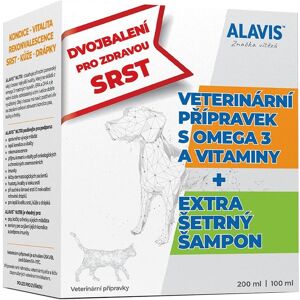 ALAVIS™ Extra šetrný šampon 100 ml + ALAVIS™ Nutri 200 ml ALAVIS™ Extra šetrný šampon 100 ml + ALAVIS™ Nutri 200 ml