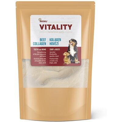 Akinu Vitality Kolagen hovězí doplněk stravy pro psy 250 g Akinu Vitality Kolagen hovězí doplněk stravy pro psy 250 g