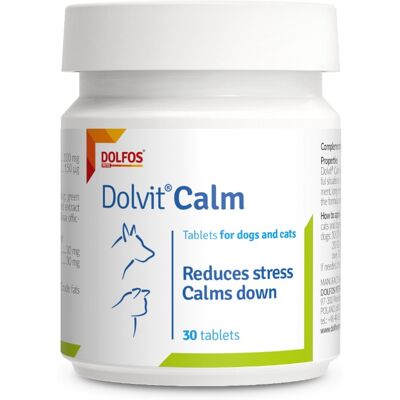 Dolfos Dolvit Calm 30 tbl. - přírodní pomoc při stresu Dolfos Dolvit Calm 30 tbl. - přírodní pomoc při stresu