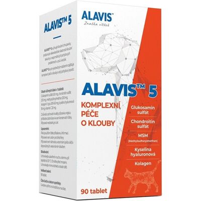 Alavis 5 pro psy a kočky - Kloubní doplněk Alavis 5 pro psy a kočky - Kloubní doplněk